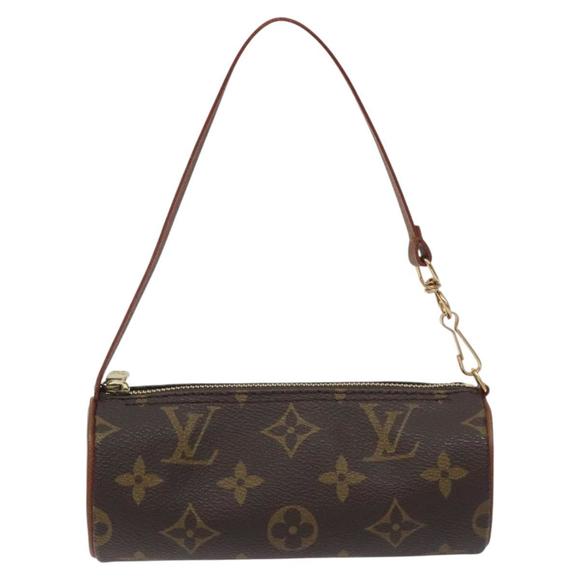 Louis Vuitton Papillon Brown Canvas clutch - Picture 1 of 10